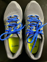 Nike Run Swift 2 Athletic Running Shoes Gray Black Blue Green Men’s Size 8.5 (