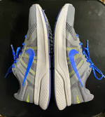 Nike Run Swift 2 Athletic Running Shoes Gray Black Blue Green Men’s Size 8.5 (