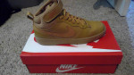 Peanut butter Brown Nike shoes