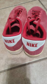 Nike athletic shoes, Red