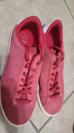 Nike athletic shoes, Red