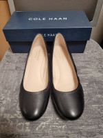 [NEW] Cole Haan Wedge Black Shoes