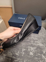 [NEW] Cole Haan Wedge Black Shoes