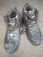 Dakota 8.5EE steel toed work shoes/boots
