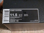 Mens size 11.5/12 Nike Basketball Shoes (Lebron, Kobe, Airmax Hyperdunk)