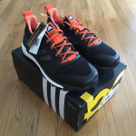 New Adidas Supernova Boost Trail Running Shoes Black Carbon Mens Sz 8