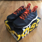 New Adidas Supernova Boost Trail Running Shoes Black Carbon Mens Sz 8