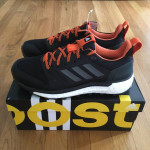 New Adidas Supernova Boost Trail Running Shoes Black Carbon Mens Sz 8