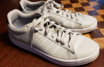 K Swiss Mens 9.5 Tennis Shoes - Gray Leather