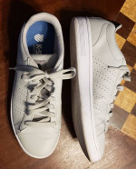 K Swiss Mens 9.5 Tennis Shoes - Gray Leather