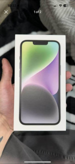 New iPhone 14 Black