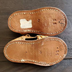 Vintage Toddler Mexican Leather Sandals Shoes 1950’s