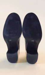 Franco Sarto Navy Leather Shoes
