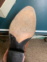 Dan Post cowboy boots 9D.   Northside Slip on shoes 10