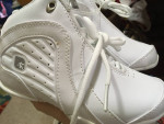 White tennis Boots shoes