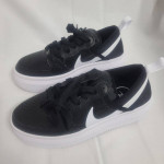 Women's black platform Nike tennis shoes size 6