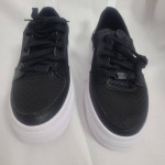 Women's black platform Nike tennis shoes size 6