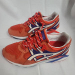 Orange women Asics running shoes 6.5 women