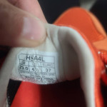 Orange women Asics running shoes 6.5 women