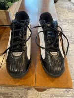 Reebok NFL Black White Football Cleats Shoes Mens Size 13 barely used