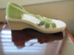 Womens Green Earth Spirit Shoes with Wedge Heel 8