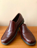ECCO Men’s Shoes Brown Slip On Casual Comfort Loafers Shoes Eur 41, US