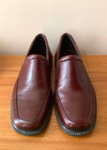 ECCO Men’s Shoes Brown Slip On Casual Comfort Loafers Shoes Eur 41, US
