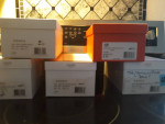 5-pairs authentic womans coach shoes size 8d.