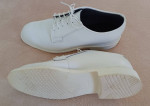 Navy Shoes, White, Men's 9.5D