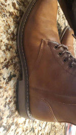 MADDEN M. DANIEL LEATHER SHOES/BOOTS BROWN 9.5 PRE-OWNED