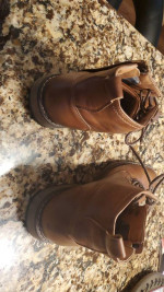 MADDEN M. DANIEL LEATHER SHOES/BOOTS BROWN 9.5 PRE-OWNED