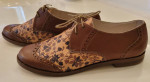Leather women's shoes