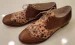 Leather women's shoes