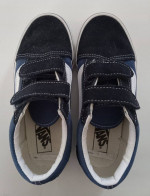 Kids Size 1.5 Blue VANS Shoes Excellent Condition