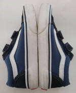 Kids Size 1.5 Blue VANS Shoes Excellent Condition