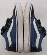 Kids Size 1.5 Blue VANS Shoes Excellent Condition