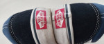 Kids Size 1.5 Blue VANS Shoes Excellent Condition