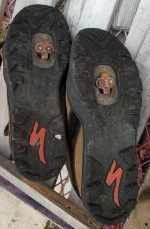 SIZE 12 MENS SPECIALIZED ROCKHOPPER MOUNTAIN BIKE SHOES WITH CLEATS
