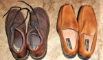 #70 Men's Shoes - 2 Pair - Size 10 1/2-M
