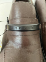 BRAND NEW Esprit Chunky Heel Leather Shoes