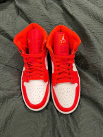 Nike x Air Jordan Red Barcelona Used Mid-top Men’s shoes size 11.5