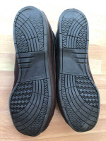 Minnetonka Brown Leather Boat Shoes, Mens size 13