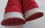 Youth Boys Size 3.5 Adidas Cloudfoam Ortholite Red Basketball Shoes