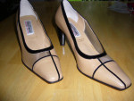 VALLEVERDE Women's Leather Shoes with mesh sides