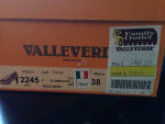 VALLEVERDE Women's Leather Shoes with mesh sides