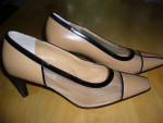 VALLEVERDE Women's Leather Shoes with mesh sides