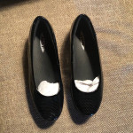 MBT   black patent shoes
