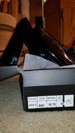 Oxford high heels shoes