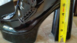 Oxford high heels shoes