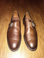 Allen Edmonds Norwich Monk Strap Shoes 12